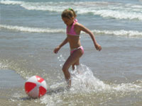 Calafell playa, cerca de Barcelona y Port Aventura