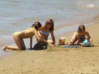 Spanien Ferienwohnungen nähe Barcelona in Calafell Strand